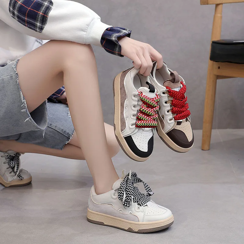 Female Tide Autumn 2021 Spring New Trend Fashion Flat Casual Luxury Sports Running Vulcanized Shoes Platform Casual Sneakers 40
Female Tide Autumn 2021 Spring New Trend Fashion Flat Casual Luxury Sports Running Vulcanized Shoes Platform Casual Sneakers 40