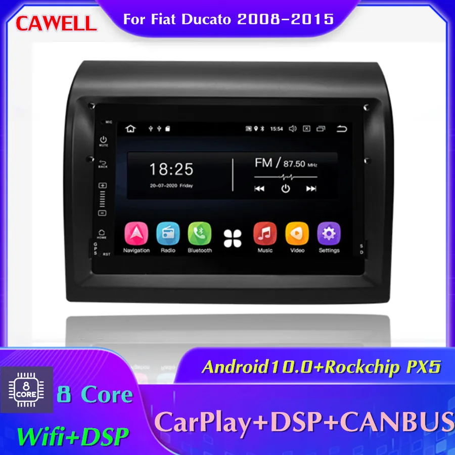 7'' Multimedia Car Video Audio Player 4G+128G DSP Carplay Car Radio Android 10 1 Din Screen Bluetooth For Fiat Ducato 2008-2015
7'' Multimedia Car Video Audio Player 4G+128G DSP Carplay Car Radio Android 10 1 Din Screen Bluetooth For Fiat Ducato 2008-2015