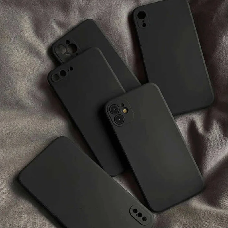 Black Matte Silicone Phone Case For iphone 14 13 12 11 Pro Max 12 Mini 6 7 8 Plus X XR XS MAX SE 2020 Soft TPU Protective Cover
Black Matte Silicone Phone Case For iphone 14 13 12 11 Pro Max 12 Mini 6 7 8 Plus X XR XS MAX SE 2020 Soft TPU Protective Cover