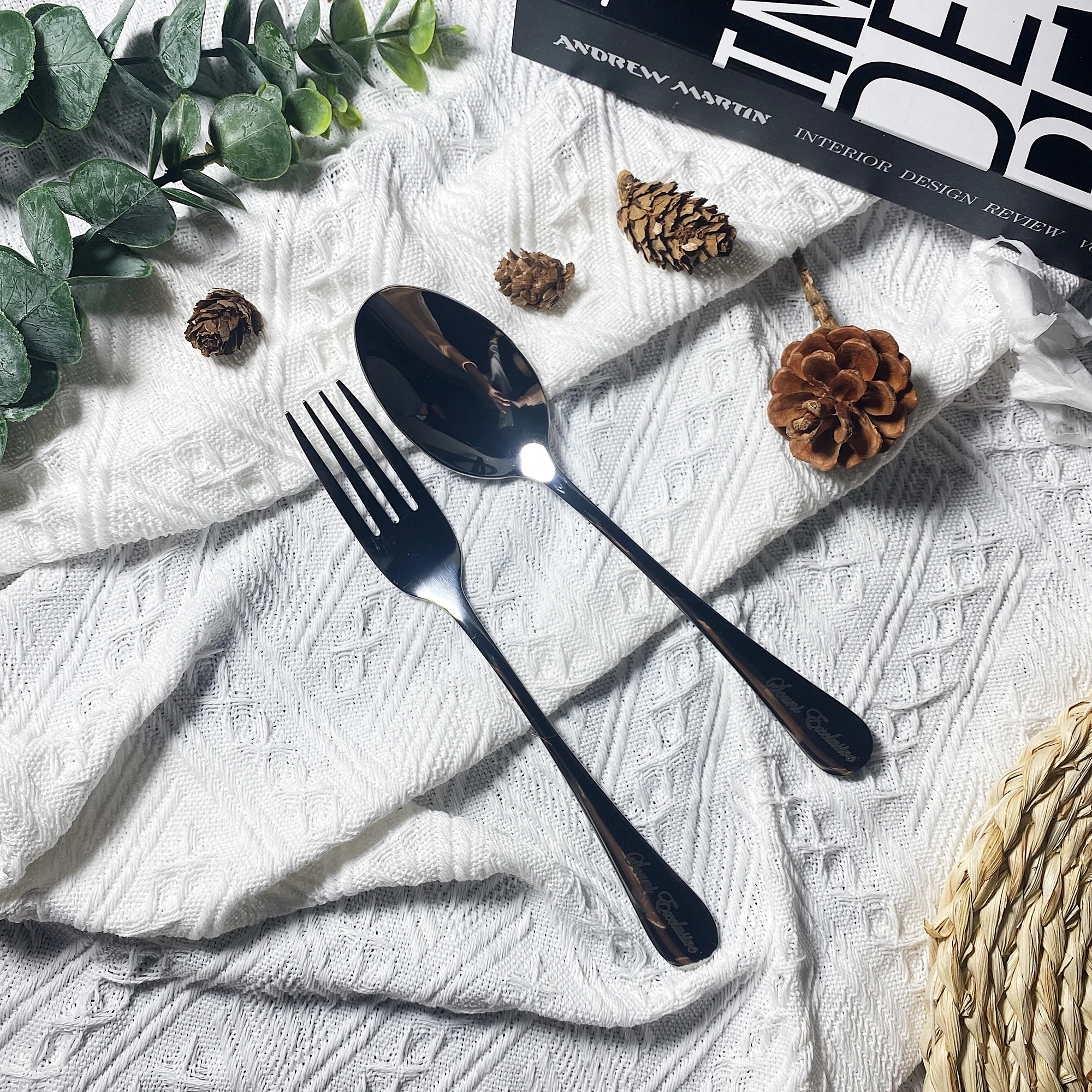 Personalized knife and fork 4-piece set Custom name Anniversary Wedding Favors Gifts for Couples Stainless Steel Long Teaspoon
Personalized knife and fork 4-piece set Custom name Anniversary Wedding Favors Gifts for Couples Stainless Steel Long Teaspoon