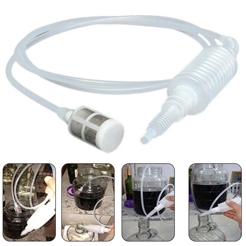 Home liquid Siphon Kitchen Creative Filter Tube Brew Syphon Kitchen Wine Accessories Alcohol Distiller Manual
Home liquid Siphon Kitchen Creative Filter Tube Brew Syphon Kitchen Wine Accessories Alcohol Distiller Manual