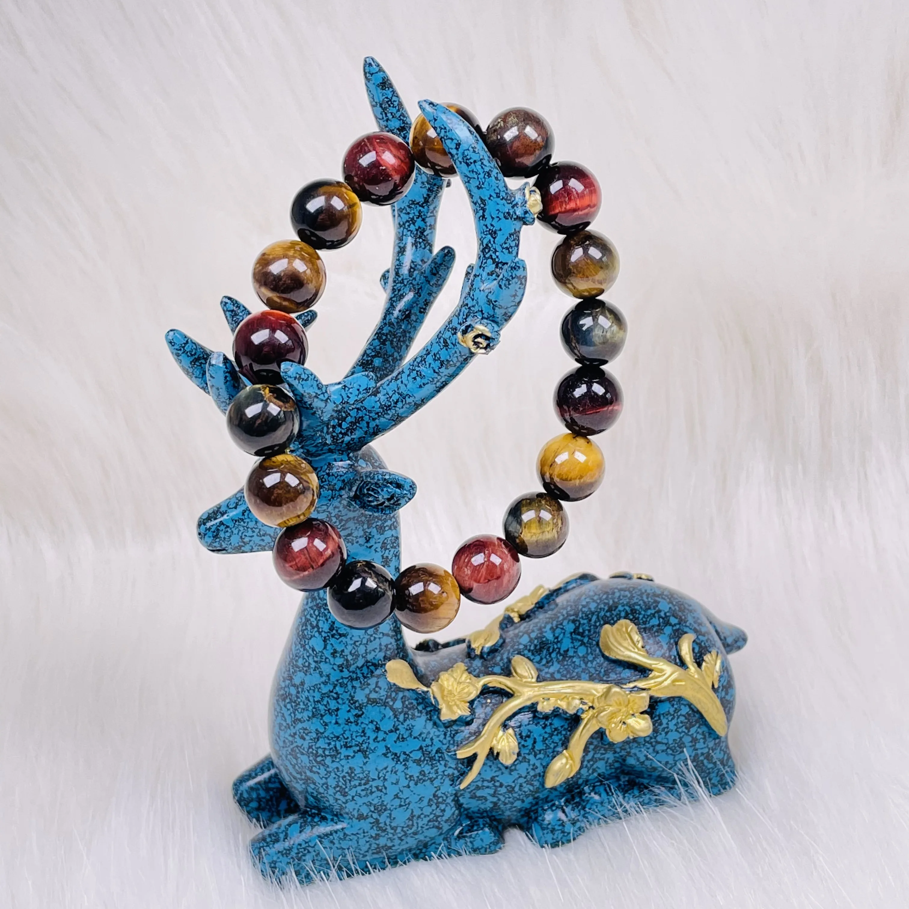 Natural Tiger's-Eye Gemstones Chakra Healing Stone Bracelet Energy Quartz
Natural Tiger's-Eye Gemstones Chakra Healing Stone Bracelet Energy Quartz