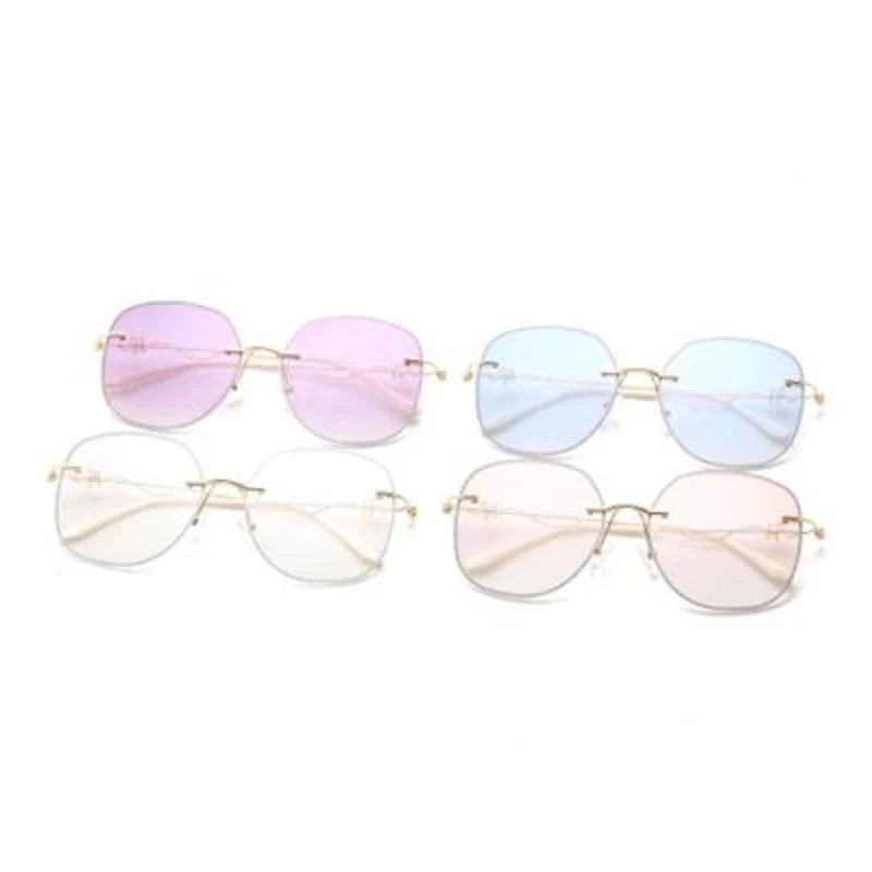Luxury rhinstone Frameless Sunglasses For Women 2020 Brand Designer Retro Metal Sun Glasses Ladies Gradient Ocean Lens Shades
Luxury rhinstone Frameless Sunglasses For Women 2020 Brand Designer Retro Metal Sun Glasses Ladies Gradient Ocean Lens Shades