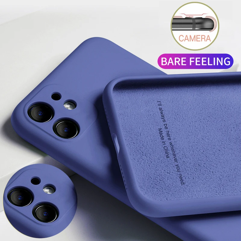 Luxury Original Liquid Sillicone Case For iPhone 11 12 Pro Max SE 2020 X XR XS 7 8 Plus 6 6S 5 Full Protection Soft Back Cover
Luxury Original Liquid Sillicone Case For iPhone 11 12 Pro Max SE 2020 X XR XS 7 8 Plus 6 6S 5 Full Protection Soft Back Cover
