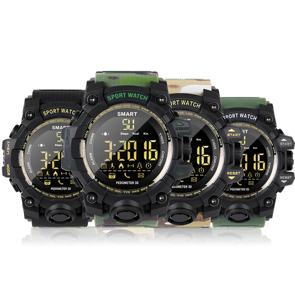 Waterproof Smart Watch Bluetooth Clock Remote Control Pedometer Sport Watch Outdoor Swimming Men Smartwatch
Waterproof Smart Watch Bluetooth Clock Remote Control Pedometer Sport Watch Outdoor Swimming Men Smartwatch
