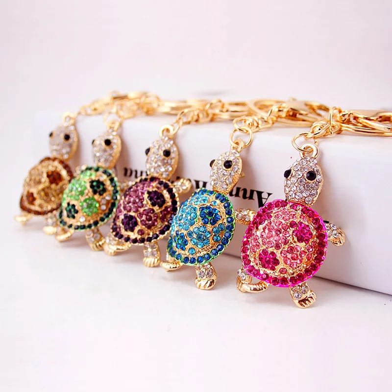 Fashion Cute Turtle Tortoise Shape Car Keychain Handbags Rhinestone Crystal Animal Metal Pendant Accessories Key Rings Gifts
Fashion Cute Turtle Tortoise Shape Car Keychain Handbags Rhinestone Crystal Animal Metal Pendant Accessories Key Rings Gifts