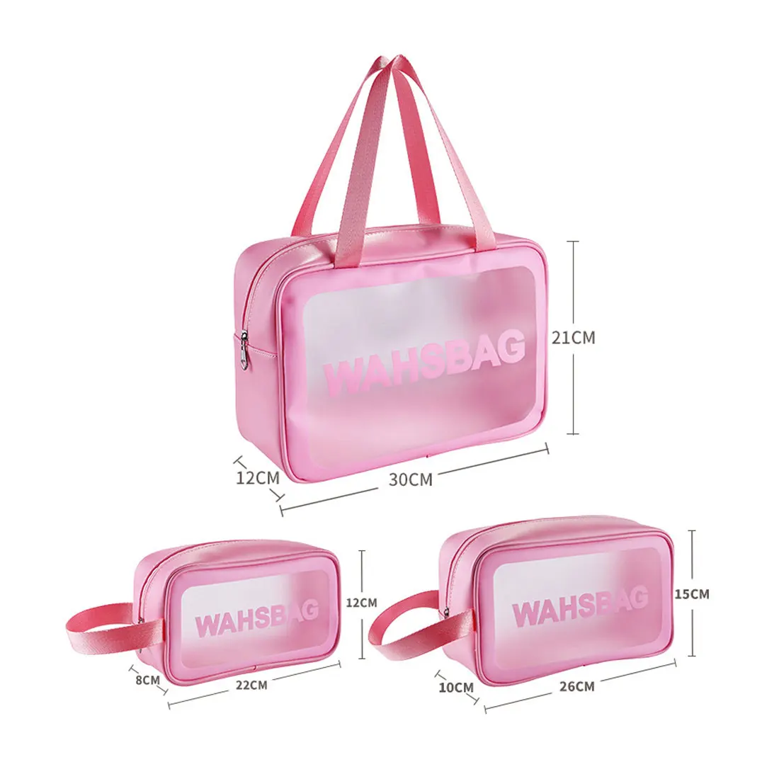 Waterproof Washbag Transparent Cosmetic Case Large Capacity Portable Travel Makeup Organizer Storage Bag PVC Zipper Handbags
Waterproof Washbag Transparent Cosmetic Case Large Capacity Portable Travel Makeup Organizer Storage Bag PVC Zipper Handbags