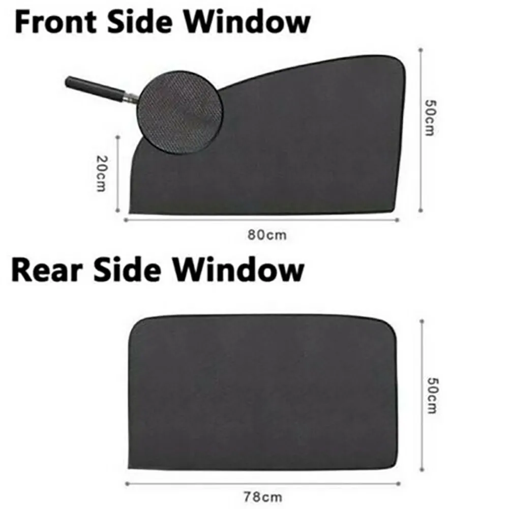 Travel Magnet Sun Shade UV Protector Curtain Front&Rear Replacement Side Window Sunshade
Travel Magnet Sun Shade UV Protector Curtain Front&Rear Replacement Side Window Sunshade