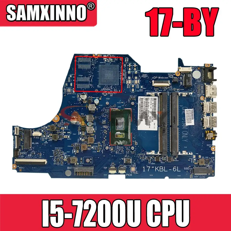 Материнская плата для ноутбука HP 17-BY I5-7200U CPU 6050A2982701, протестированная материнская плата хорошего качества
Материнская плата для ноутбука HP 17-BY I5-7200U CPU 6050A2982701, протестированная материнская плата хорошего качества