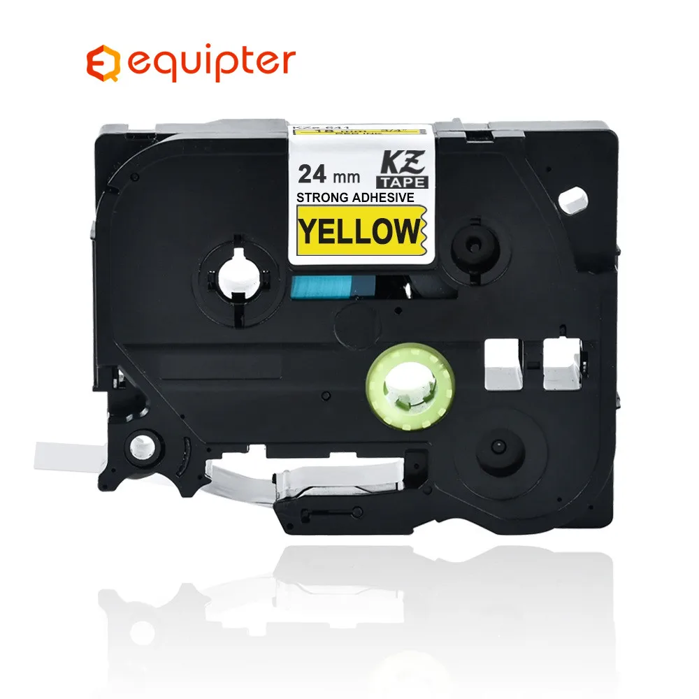 24mm TzeS651 Black on Yellow Laminated Label Tape strong adhesive label tapes Tze-S651 Tze S651 tze s651 tze-s651 for P-touch
24mm TzeS651 Black on Yellow Laminated Label Tape strong adhesive label tapes Tze-S651 Tze S651 tze s651 tze-s651 for P-touch