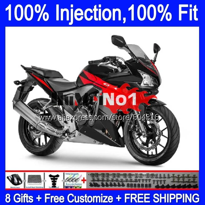 Injection For HONDA CBR500 CBR 500R 500 R RR 149MC.84 CBR500R 11 12 13 14 15 500CC 2011 2012 2013 2014 2015 Fairing light black
Injection For HONDA CBR500 CBR 500R 500 R RR 149MC.84 CBR500R 11 12 13 14 15 500CC 2011 2012 2013 2014 2015 Fairing light black