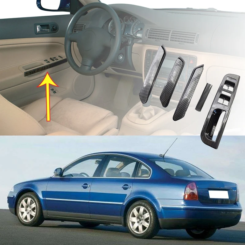 Car Interior Door Handle Cover Window Switch Panel for Passat B5.5 3B0867175 3B0867181A 1998-2005
Car Interior Door Handle Cover Window Switch Panel for Passat B5.5 3B0867175 3B0867181A 1998-2005