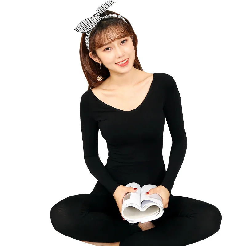 Seamless Garment Degrees Long Sleeved Thermal Underwear Thermal Wear Women Camiseta Interior Mujer Manga Larga
Seamless Garment Degrees Long Sleeved Thermal Underwear Thermal Wear Women Camiseta Interior Mujer Manga Larga