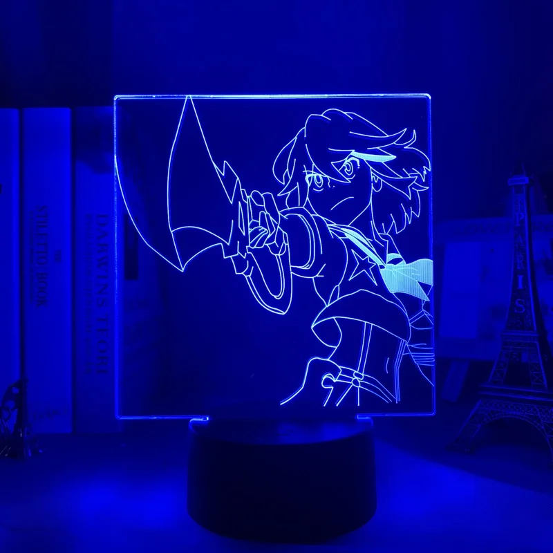 Kill La Kill LED Night Light Ryuko Matoi Lamp for Bedroom Decor Birthday Gift Ryuko Light Acrylic 3D Lamp anime light
Kill La Kill LED Night Light Ryuko Matoi Lamp for Bedroom Decor Birthday Gift Ryuko Light Acrylic 3D Lamp anime light