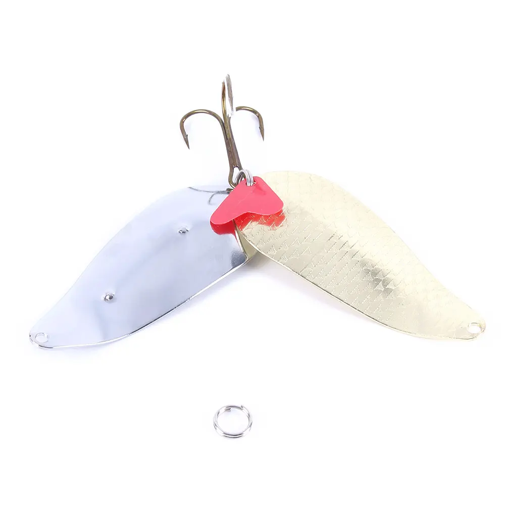 1pcs 43g 8cm double Metal Spinner Spoon Fishing Lure Hard Baits Sequins Noise Paillette Artificial Bait with Treble Hook
1pcs 43g 8cm double Metal Spinner Spoon Fishing Lure Hard Baits Sequins Noise Paillette Artificial Bait with Treble Hook