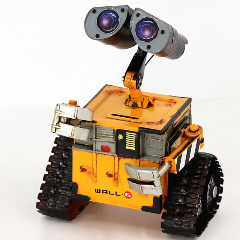 Экшн фигурка робота Wall E из фильма игрушки холоднокатаная сталь металлическая