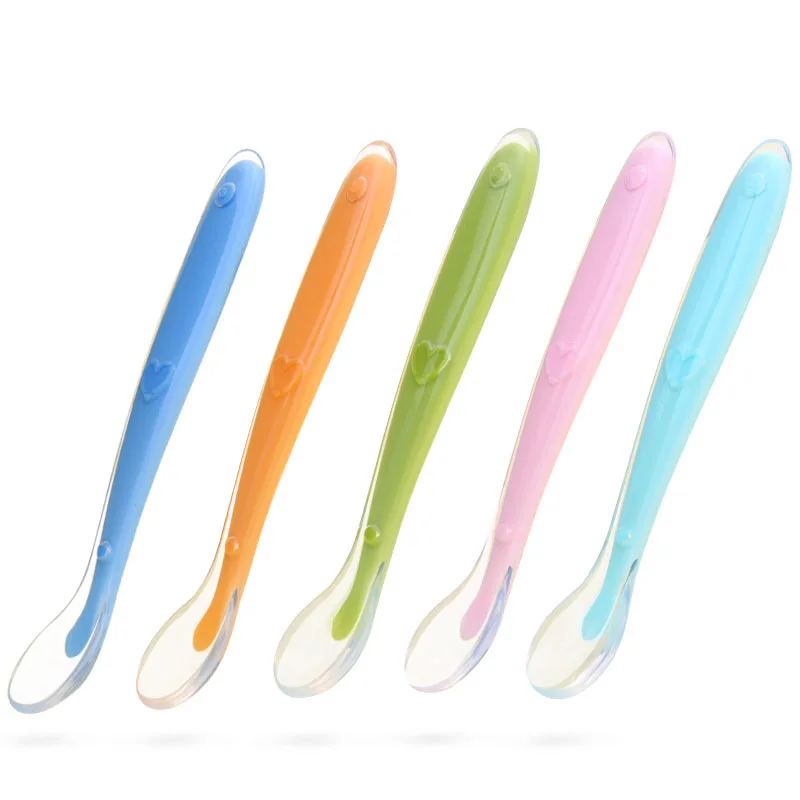 Baby Spoons Soft Silicone Feeding Spoon Tableware For Children Safety Feeding Infant Spoon Flatware Tools For Patchwork Utensil
Baby Spoons Soft Silicone Feeding Spoon Tableware For Children Safety Feeding Infant Spoon Flatware Tools For Patchwork Utensil