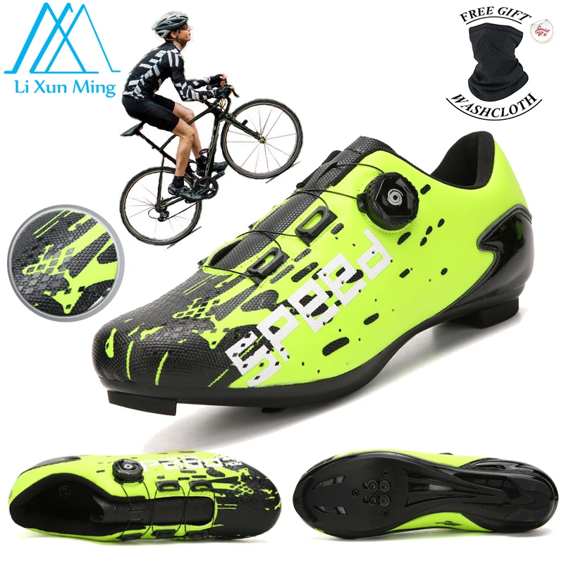 High Quality Double Rotating Buckle Women Bicycle Shoes MTB Non-slip Racing Shoes Self-locking Road Bike Shoes Men Bicycle Shoes
High Quality Double Rotating Buckle Women Bicycle Shoes MTB Non-slip Racing Shoes Self-locking Road Bike Shoes Men Bicycle Shoes