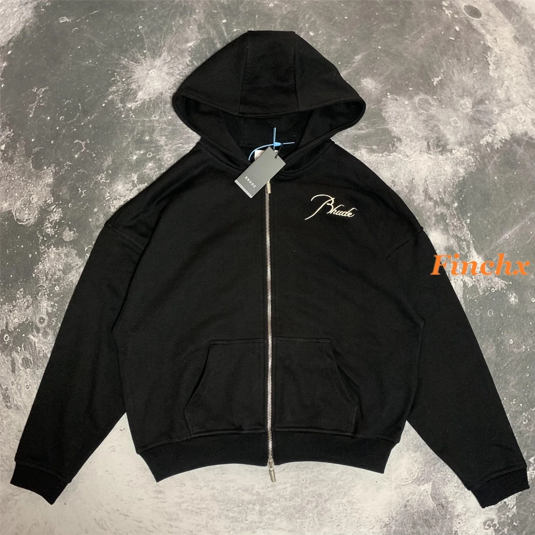 Top Quality Capsule Zip RHUDE Logo Fashion Hoodie Men 1:1 Embroidered Letter Rhude Women Hooded Sweatshirts Oversize Pullovers
Top Quality Capsule Zip RHUDE Logo Fashion Hoodie Men 1:1 Embroidered Letter Rhude Women Hooded Sweatshirts Oversize Pullovers