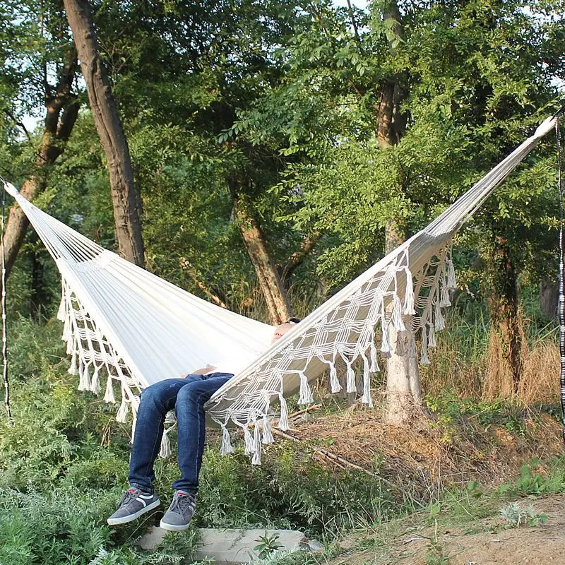 Hammock Tassel 2 People Double Luxury Hammock Swing Net Chair Indoor Hammock Hammock Swing
Hammock Tassel 2 People Double Luxury Hammock Swing Net Chair Indoor Hammock Hammock Swing