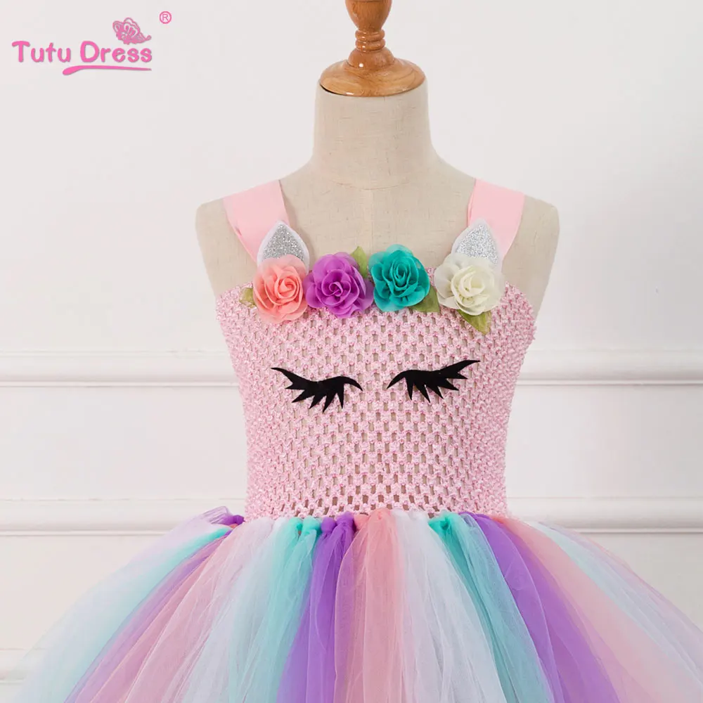 Elegant Colorful Flowers Baby Girls Clothes Birthday Party Dresses Children Birthday Gift Tutu Costume Summer Girl Tutu Dress
Elegant Colorful Flowers Baby Girls Clothes Birthday Party Dresses Children Birthday Gift Tutu Costume Summer Girl Tutu Dress