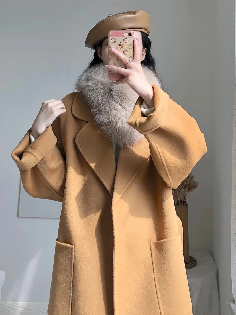 JCHB 2021 real super large New fox thickened fur scarf women's autumn winter warm all-match fur collar
JCHB 2021 real super large New fox thickened fur scarf women's autumn winter warm all-match fur collar