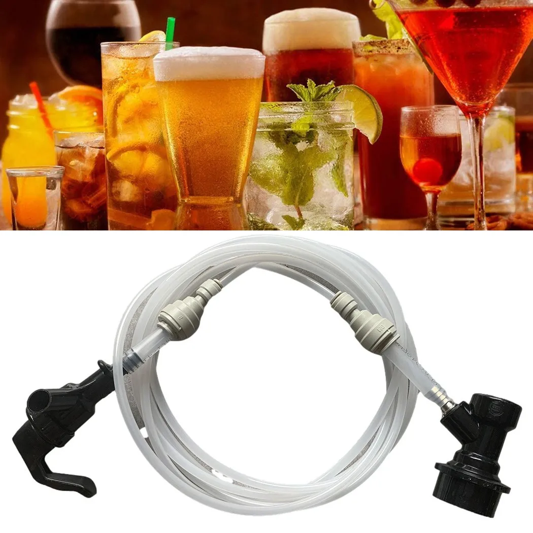 3/16“ Clear Beer Line Tool Set With Picnic Tap Faucet Ball Lock For Homebrew Keg DIY Home Bar Beer Wine Brewing Barware Tools
3/16“ Clear Beer Line Tool Set With Picnic Tap Faucet Ball Lock For Homebrew Keg DIY Home Bar Beer Wine Brewing Barware Tools