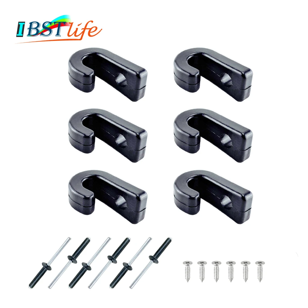 6PCS/Lot Nylon Lashing Hook J Hooks Rigging Accessories For Boat Kayak Canoe Rowing Boats Bungee Cord Portative Tie Down Hook
6PCS/Lot Nylon Lashing Hook J Hooks Rigging Accessories For Boat Kayak Canoe Rowing Boats Bungee Cord Portative Tie Down Hook