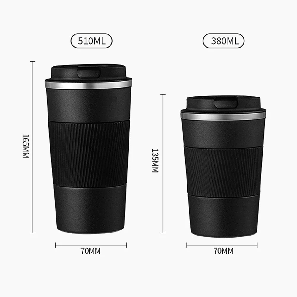 380ml/510ml Double Stainless Steel Coffee Thermos Mug with Non-slip Case Car Vacuum Flask Travel Insulated Bottle 
380ml/510ml Double Stainless Steel Coffee Thermos Mug with Non-slip Case Car Vacuum Flask Travel Insulated Bottle
