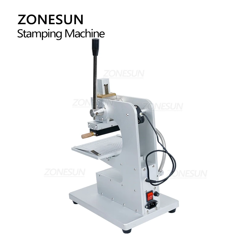 ZONESUN Manual Leather Paper Wood Hear Press Hot Foil Stamping Embossing Imprinting Machine With Infrared Locator 
ZONESUN Manual Leather Paper Wood Hear Press Hot Foil Stamping Embossing Imprinting Machine With Infrared Locator