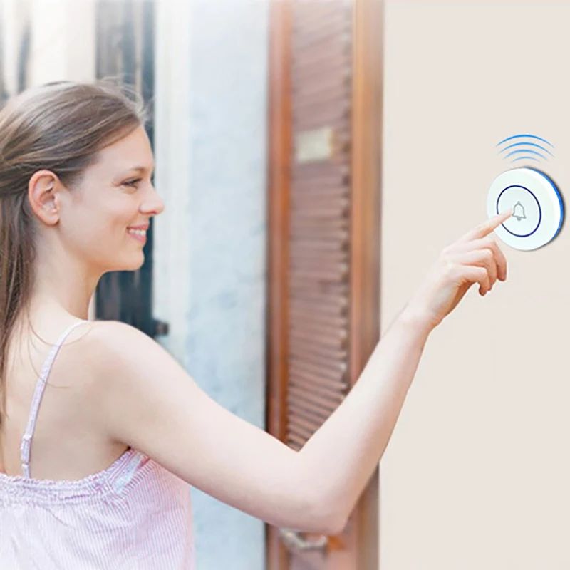M6 Doorbell Outdoor Button Wireless Doorbell Smart Wifi Doorbell Home Alarm Smart Doorbell Wireless 433 Doorbell
M6 Doorbell Outdoor Button Wireless Doorbell Smart Wifi Doorbell Home Alarm Smart Doorbell Wireless 433 Doorbell