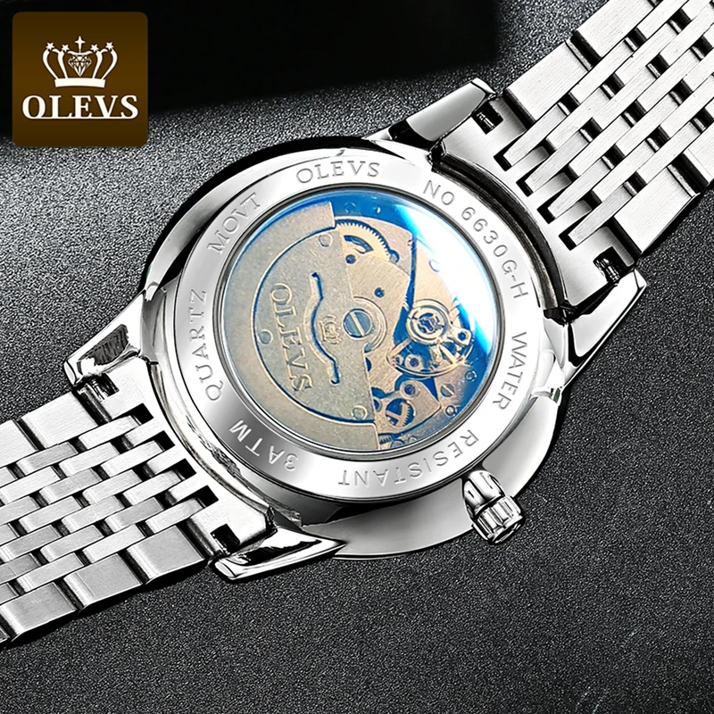 OLEVS Men's Mechanical Watches Luxury Brand Business Design Automatic Watch for Men Gold Color Edge bracelet homme
OLEVS Men's Mechanical Watches Luxury Brand Business Design Automatic Watch for Men Gold Color Edge bracelet homme