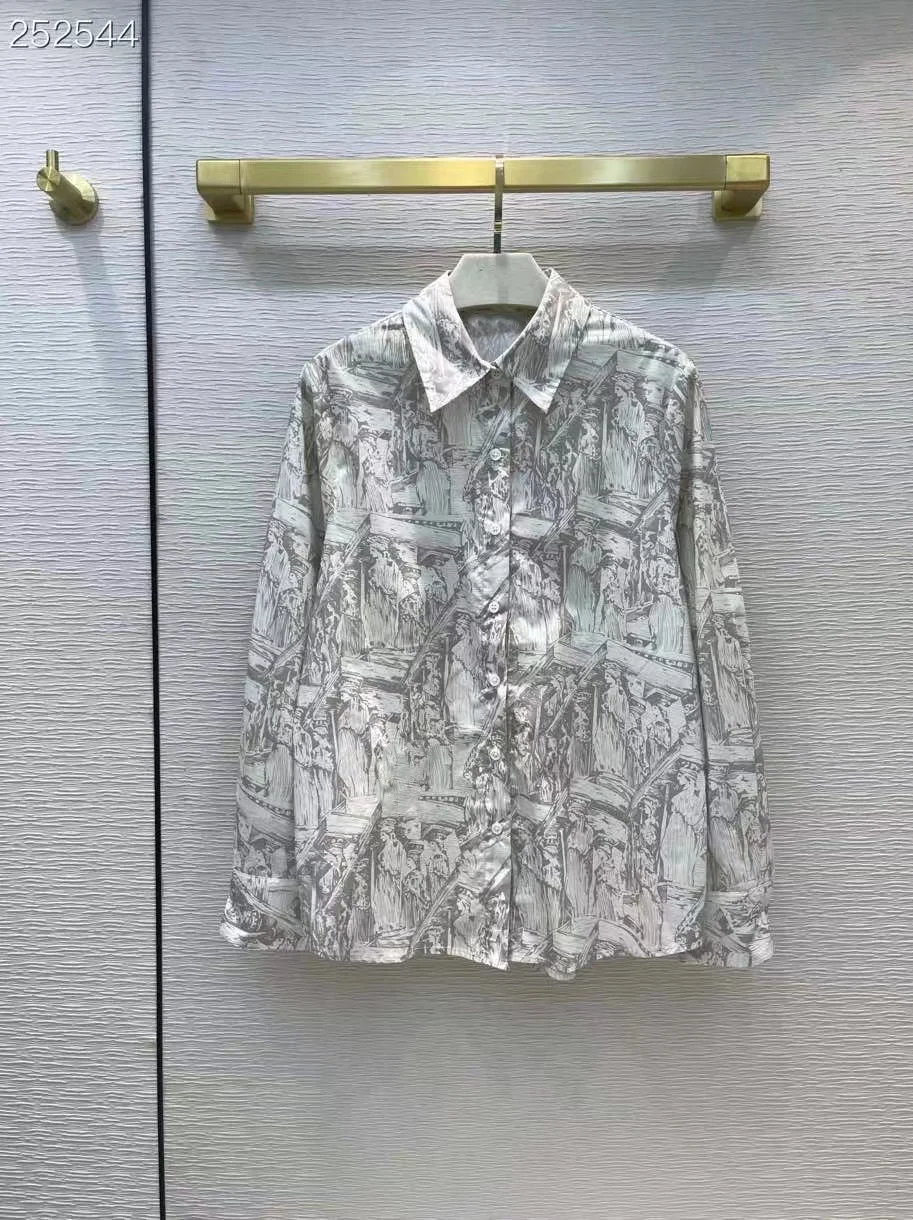 Fyion Fashion Hot Sale Blouse 2022 Early Spring New Design Women Runway Print High Quality Cotton Single Breasted Blouse
Fyion Fashion Hot Sale Blouse 2022 Early Spring New Design Women Runway Print High Quality Cotton Single Breasted Blouse