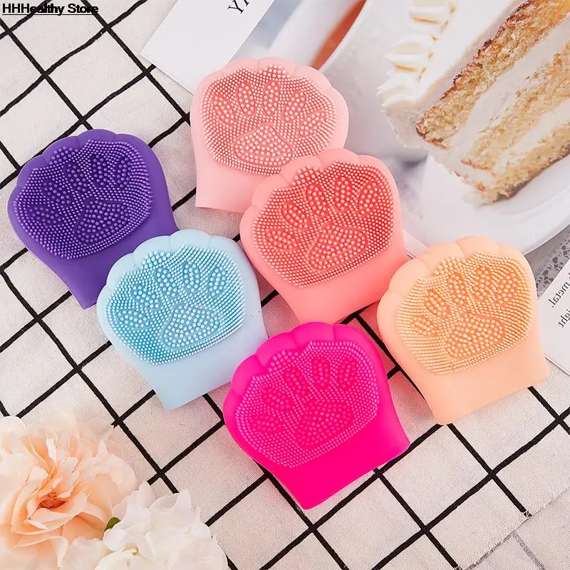 Cat Shape Mold Silicone Face Cleansing Brush Face Washing Product Pore Cleaner Peeling Face Scrub Brush Skin Care
Cat Shape Mold Silicone Face Cleansing Brush Face Washing Product Pore Cleaner Peeling Face Scrub Brush Skin Care