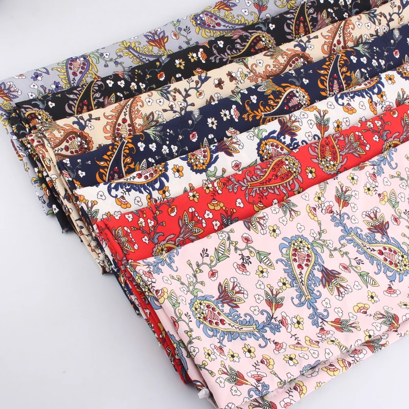 New family style small cashew nut printed fabric summer dress DIY micro elastic impermeable lining fir fabric
New family style small cashew nut printed fabric summer dress DIY micro elastic impermeable lining fir fabric