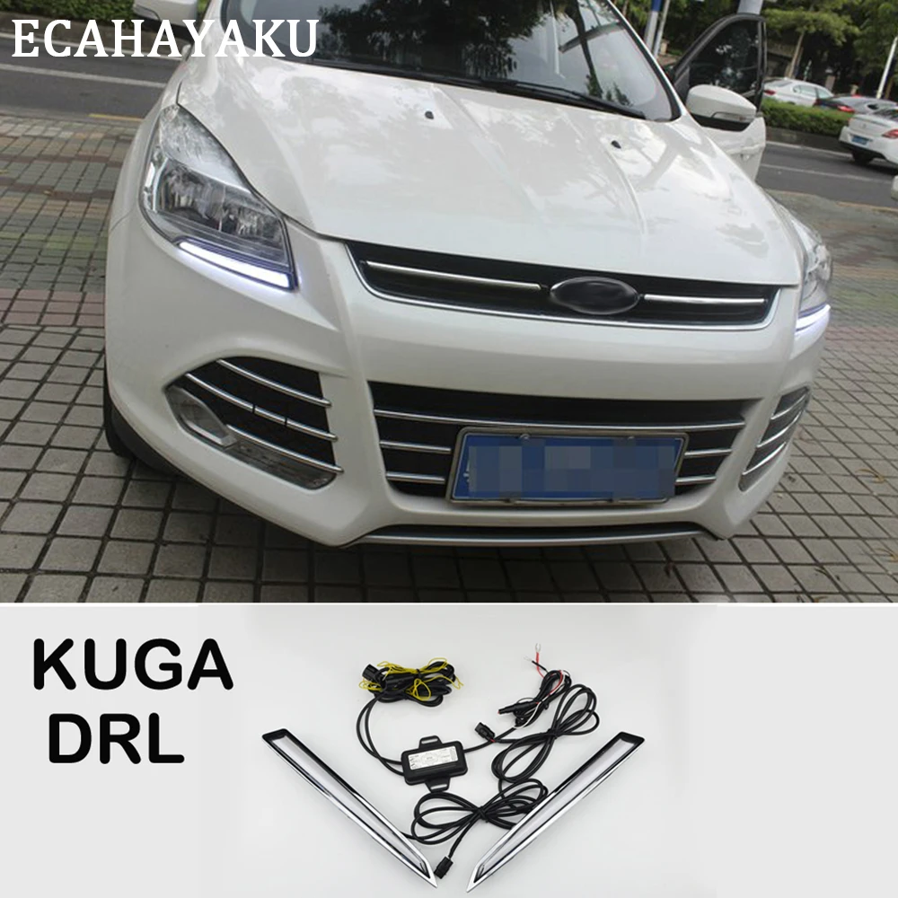 Дневные ходовые светильник для Ford Kuga Escape 2013, 2014, 2015, 2016, светодиодсветодиодный, хромированные, ABS, 12 В, 2 шт.
Дневные ходовые светильник для Ford Kuga Escape 2013, 2014, 2015, 2016, светодиодсветодиодный, хромированные, ABS, 12 В, 2 шт.