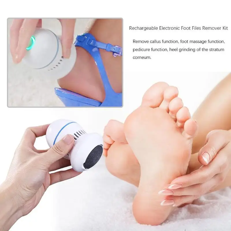 Electric Foot Grinder Heel File Grinding Exfoliator Pedicure Machine Foot Care Tool Remover Foot File
Electric Foot Grinder Heel File Grinding Exfoliator Pedicure Machine Foot Care Tool Remover Foot File