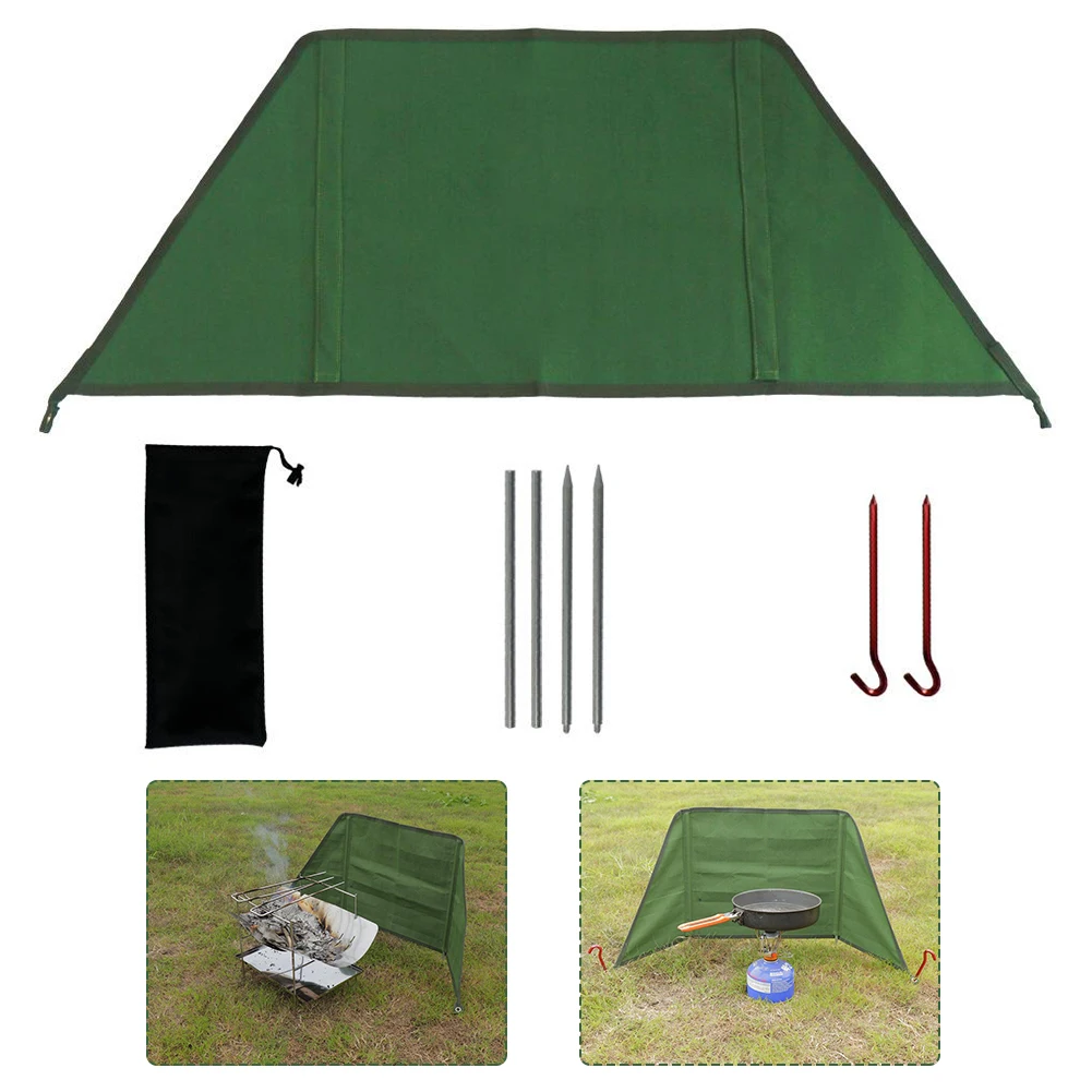 Outdoor Campfire Windshield Camping Grills Windscreen Windproof Strong Wear-resistant Curtain Wind Shield camping Accessorise
Outdoor Campfire Windshield Camping Grills Windscreen Windproof Strong Wear-resistant Curtain Wind Shield camping Accessorise