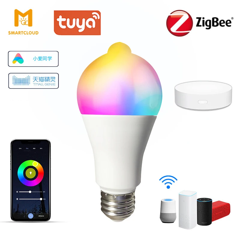 Умная лампа E27/E26 Tuya с Wi-Fi, светодиодный ночсветильник с пассивным ИК датчиком движения, работает с Amazon Alexa Google Home 2700-6500K, энергосберегающая лам...
Умная лампа E27/E26 Tuya с Wi-Fi, светодиодный ночсветильник с пассивным ИК датчиком движения, работает с Amazon Alexa Google Home 2700-6500K, энергосберегающая лам...