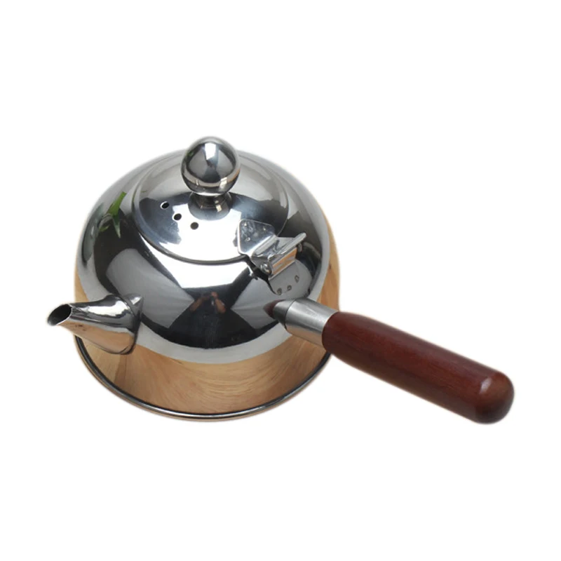 500Ml Single Handle Water Kettle Induction Turk Samll Coffee Milk Tea Pot 304 Stainless Steel Outdoor Water Boiler Drinkware Gas
500Ml Single Handle Water Kettle Induction Turk Samll Coffee Milk Tea Pot 304 Stainless Steel Outdoor Water Boiler Drinkware Gas