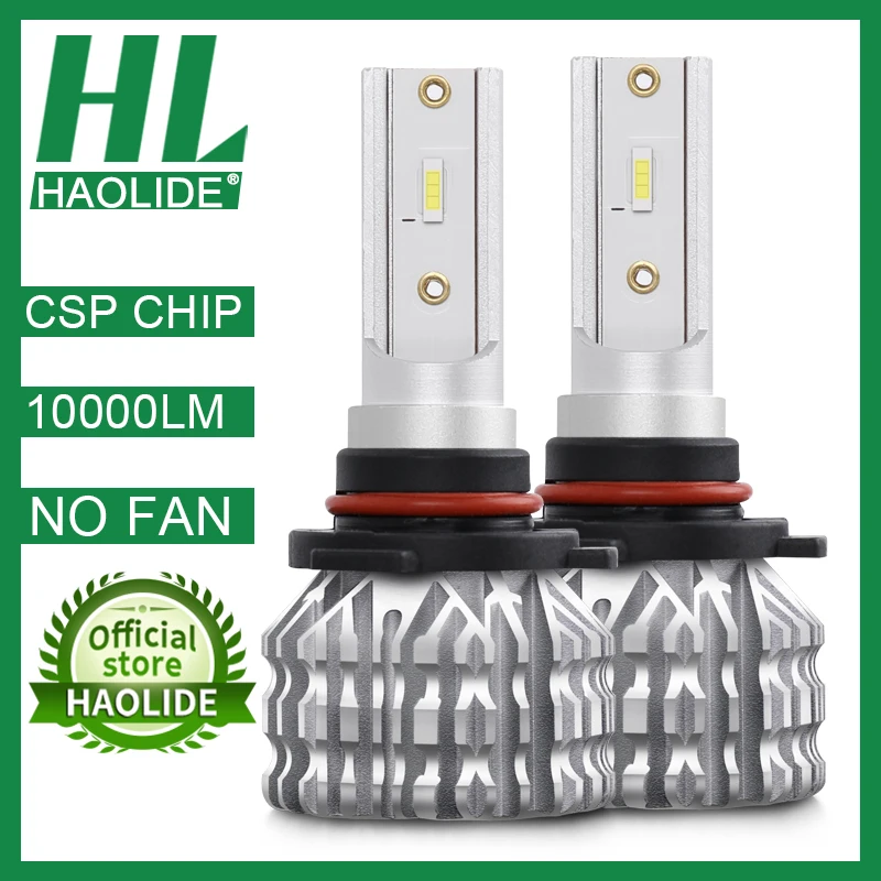/HL автомобильный головной светильник H4 H7 LED H1 H3 H8 H9 H11 9005 HB3 9006 HB4 CSP Светодиодная