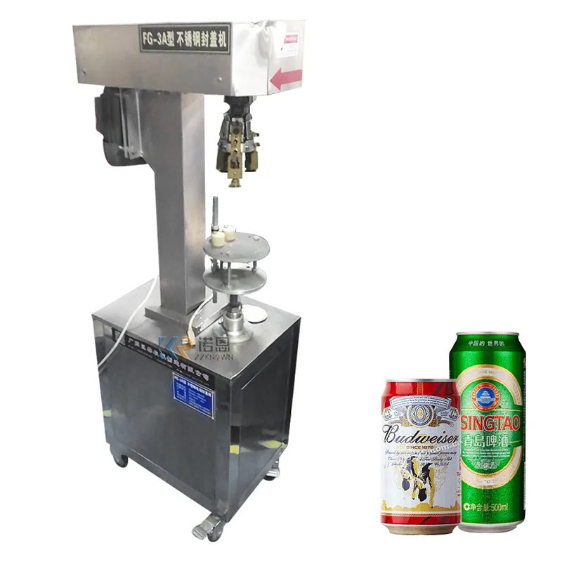 

Industrial Automatic Tin Cans Sealing Machine Plastic Tinplate Paper Can Capping Machines Iron Can Sealer Capper Commercial