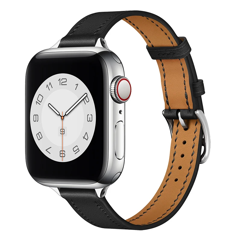 Attelage Leather strap For Apple Watch band 44mm 40mm 42mm 38mm Single Tour watchband bracelet iWatch Serie 3 4 5 6 SE 7 strap
Attelage Leather strap For Apple Watch band 44mm 40mm 42mm 38mm Single Tour watchband bracelet iWatch Serie 3 4 5 6 SE 7 strap
