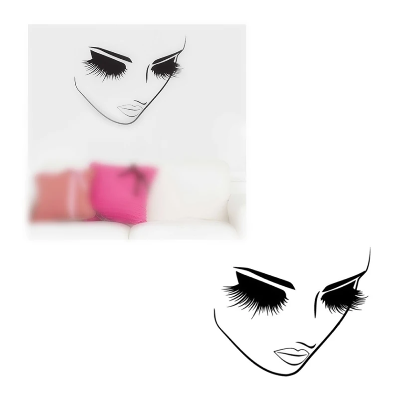 Eyelash Fashion Wall Sticker PVC Material Personality Fashion Girl Eyelash Wall Sticker Home Wallpaper Decoration Can Be Removed
Eyelash Fashion Wall Sticker PVC Material Personality Fashion Girl Eyelash Wall Sticker Home Wallpaper Decoration Can Be Removed