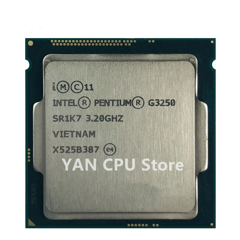 

Feer shipping Intel Pentium G3250 3.2 GHz Dual-Core CPU Processor 3M 53W LGA 1150