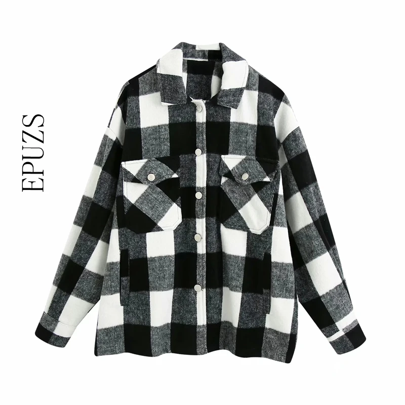 Winter thick green Plaid jacket women winter coat Long Sleeve coats and jackets women Oversized jacket 2020
Winter thick green Plaid jacket women winter coat Long Sleeve coats and jackets women Oversized jacket 2020