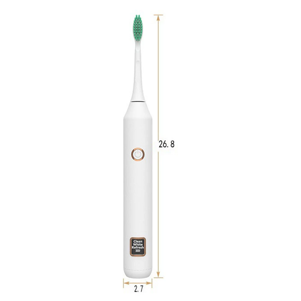 New Adult 3 Modes Sonic Rechargeable Waterproof Timer Battery Toothbrush Waterproof Rechargeable Battery Operated
New Adult 3 Modes Sonic Rechargeable Waterproof Timer Battery Toothbrush Waterproof Rechargeable Battery Operated