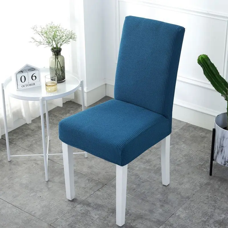 Simple Solid Color Household Polyester-Spandex One-piece Elastic Chair Cover for Hotel Pass Dining Cover Modern Simple New Style
Simple Solid Color Household Polyester-Spandex One-piece Elastic Chair Cover for Hotel Pass Dining Cover Modern Simple New Style