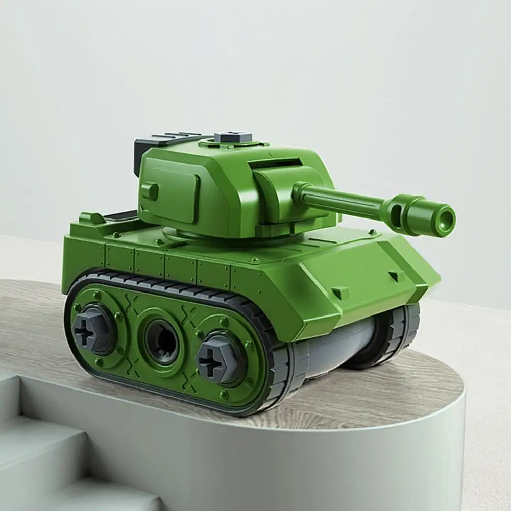 Конструктор развивающий детский «танк» из АБС-пластика
Конструктор развивающий детский «танк» из АБС-пластика