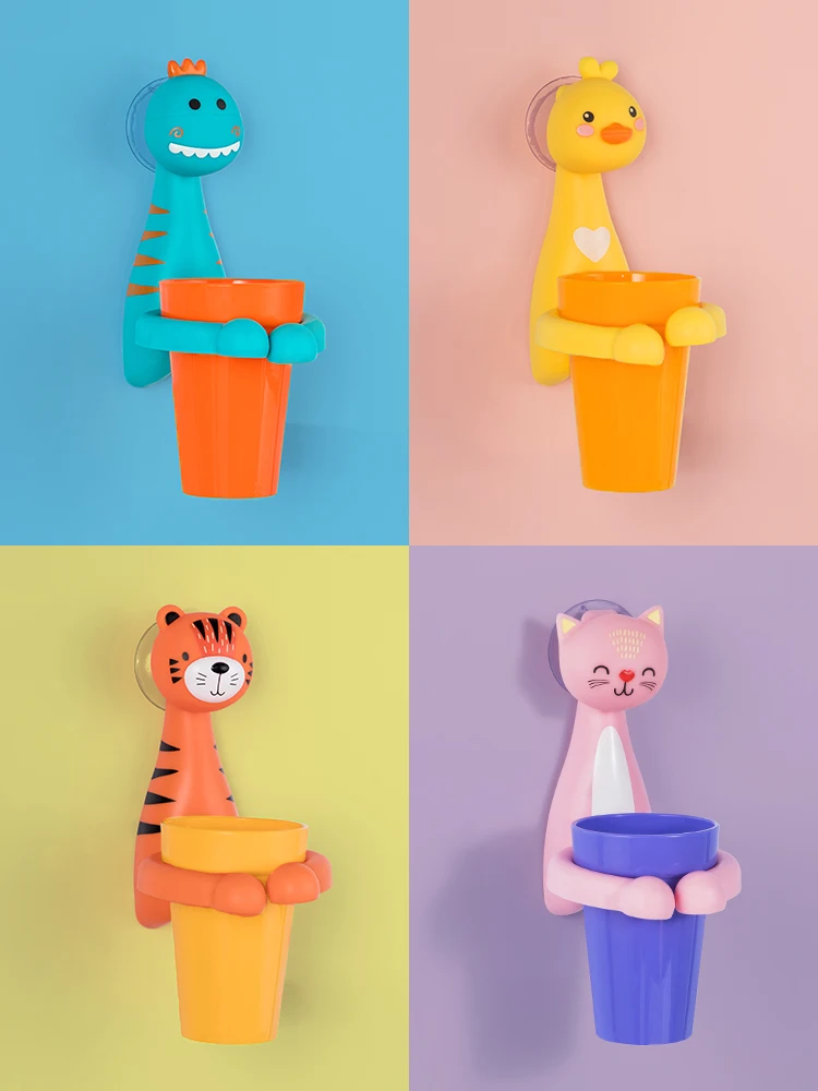 Children's toothbrush cup cartoon boy cute anti falling suit toothbrush cup gargle cup wall mounted shelf
Children's toothbrush cup cartoon boy cute anti falling suit toothbrush cup gargle cup wall mounted shelf